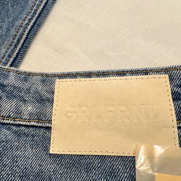 GRLFRND , Karolina, high rise straight crop denim 23W, NWT - Picture 5 of 8